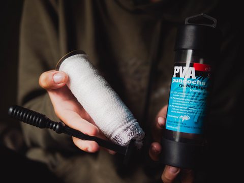 Giants fishing PVA pančucha + plnič Compact System Fast Melt 35mm 8m