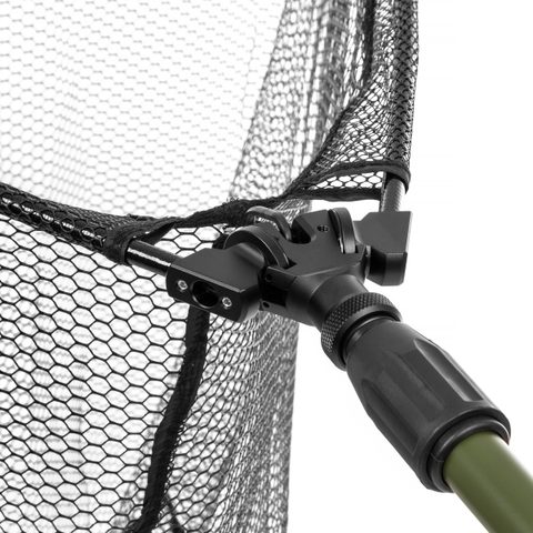 Chyť a pusť Podberák Shadow Carp Gen 2 s pogumovanou sieťou 800 2diel