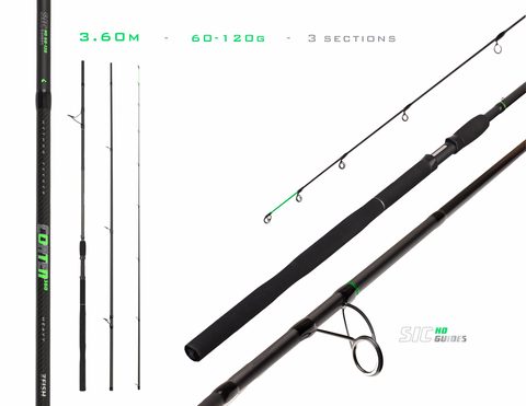 Zfish Prut Corten Method Heavy Feeder 3,6m 120g