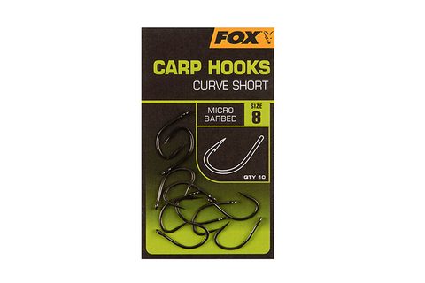Fox Háčky Carp Hook Curve Shank Short 10ks