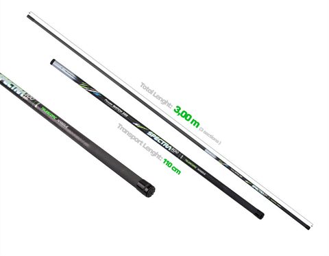Zfish Podběráková tyč Spectra Tele Handle 3m