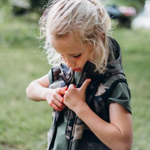 Šijeme srdcem Vesta Softshell Ticho, ryba spí