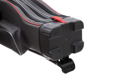 Mikado Obal na pruty tříkomorový zesílený šedý