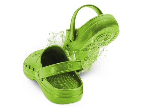 Delphin Papuče Octo limetovo zelené