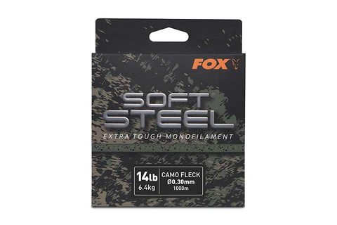Fox Vlasec Soft Steel Fleck Camo Mono 1000m