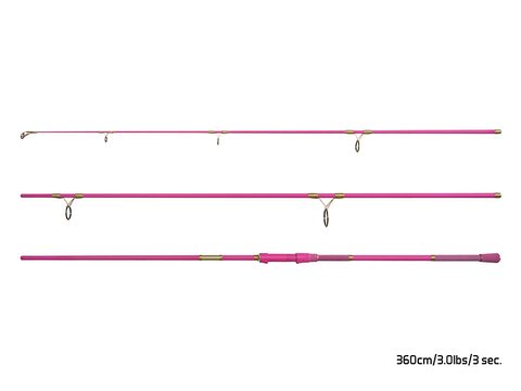 Delphin Prut Queen Candy 360cm 3lb 3díl