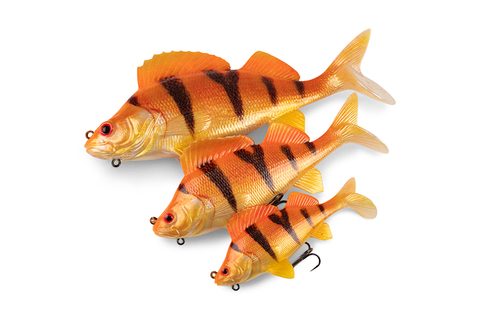 Fox Rage Gumová nástraha Ultra Realistic Replicant Perch Golden Perch