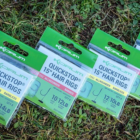 Korum Hotové nadväzce Big Fish Braided Hair Rigs 6" 8ks