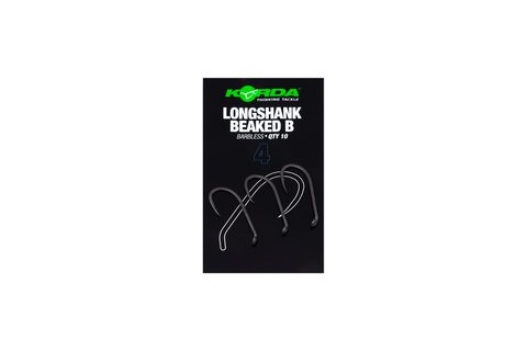 Korda Háčiky Longshank Beaked Barbless 10 ks