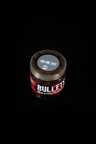 G.B.U. Dipované boilies BULLETS ANARCHY 200g