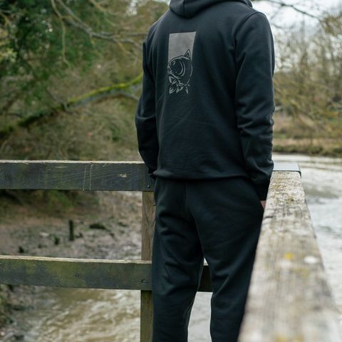 Nash Mikina Make It Happen Hoody Fish Logo Black