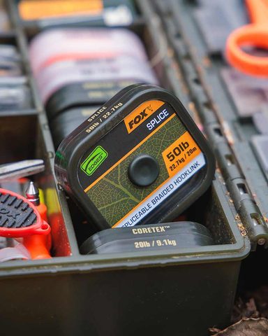 Fox Náväzcová šnúra Edges Naturals Splice Hooklength 50lb 20m