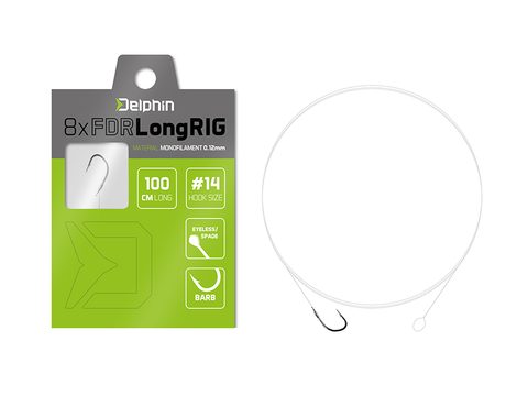 Delphin Návazec FDR LongRig 8ks