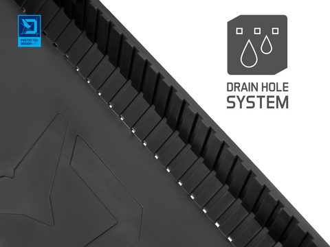 Delphin Polička na rodpod ShelfPOD BlackWAY