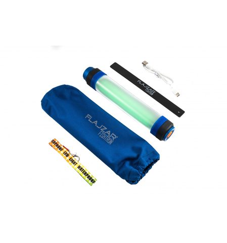 Flajzar Fishtron Lampa RGB LED s prijímačom a powerbankou WRL3