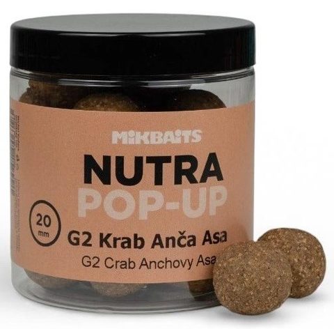 Mikbaits Boilies Nutra pop-up 20mm 250ml