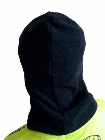 R-Spekt Detská kukla Polar fleece 52cm čierna