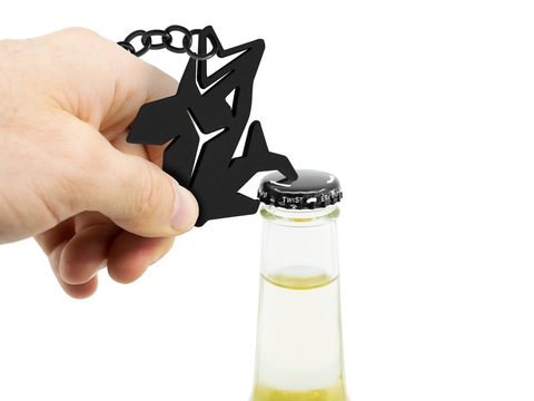 Delphin Klíčenka s otvírákem na láhve Pikener