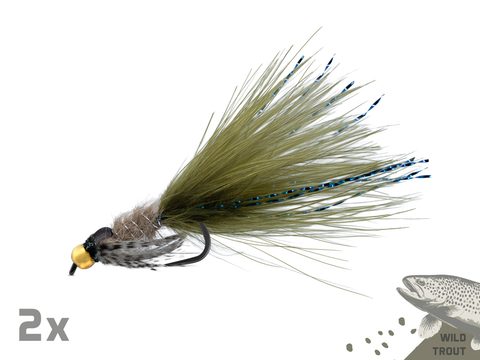 Delphin Sada umělých mušek Fly Wild trout 10ks