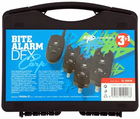 Giants Fishing Sada hlásičů DFX Carp 3+1