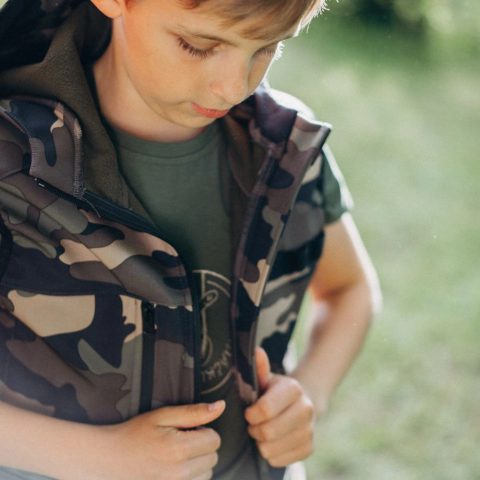 Šijeme srdcem Vesta Softshell Ticho, ryba spí