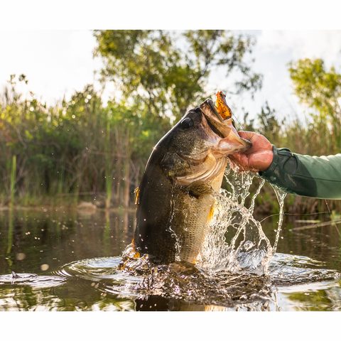 Savage Gear Imitace žáby Hop Walker Frog Floating Green Leopard