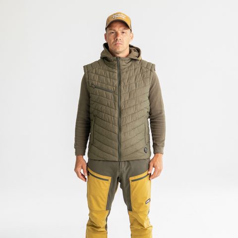 Adventer & fishing Zateplená vesta Olivine