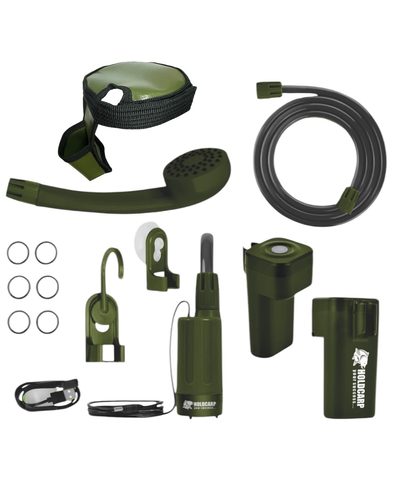 Holdcarp Set Sprcha s kanystrem Rechargeable Camping Shower 25L