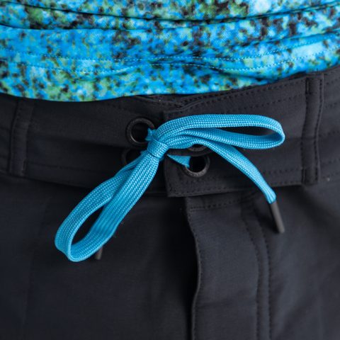 Adventer & fishing Rybářské kraťasy Simply Black Rybářské kraťasy Simply Black