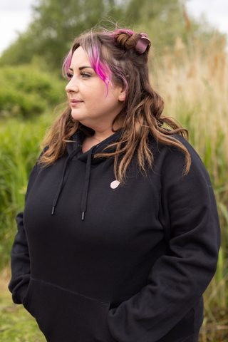 Korda Mikina Womens Kore Hoodie Black
