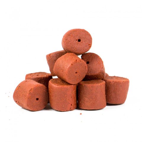 Mikbaits Pelety Red Fish Halibut 2,5kg + 100ml lososový olej