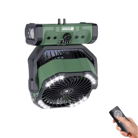 Holdcarp Větrák Rechargeable DoubleMotor WaterSpray Fan