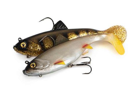 Fox Rage Gumová nástraha Replicant Wobble Colours Silver Ghost