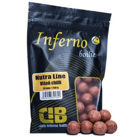 Carp Inferno Boilies Nutra Line Višňa Chilli