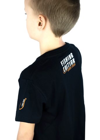 R-Spekt Detské tričko Fishing Edition black