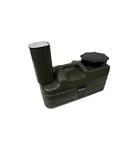 Holdcarp Set Automatická Pumpa Digital Rechargeable Tap + Cubic Water Carrier 5L