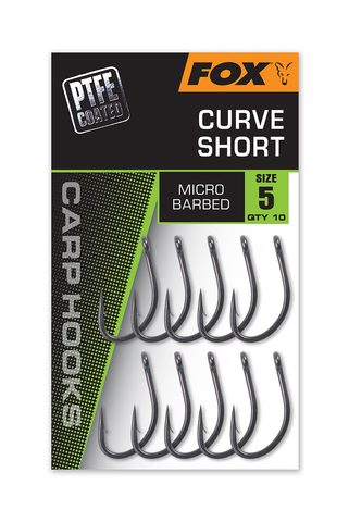 Fox Háčky Carp Hook Curve Short 10ks