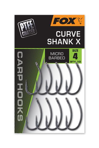 Fox Háčky Carp Hook Curve Shank X 10ks