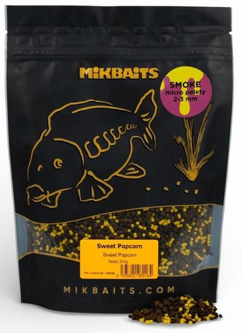 Mikbaits Smoke Micro pelety 2-3mm 350g