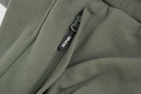 Sonik Tepláky Jogger Green