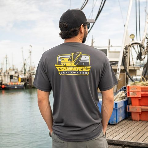 Grundéns Triko Commercial Boat SS T-Shirt Anchor