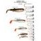 Savage Gear Gumová Nástraha Cannibal Shad Clearwater Mix Set 4ks