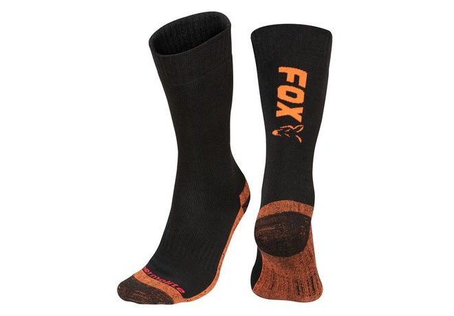 Fox Ponožky Collection Thermolite long sock Black/Orange