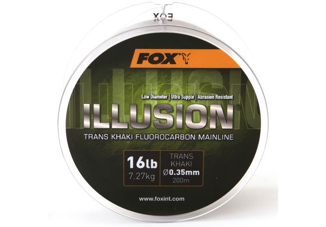 Fox Fluorocarbon Illusion Mainline Trans Khaki
