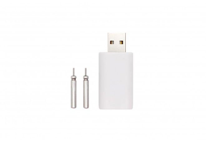 Flajzar USB nabíječka a 2x baterie CR425 - 3V