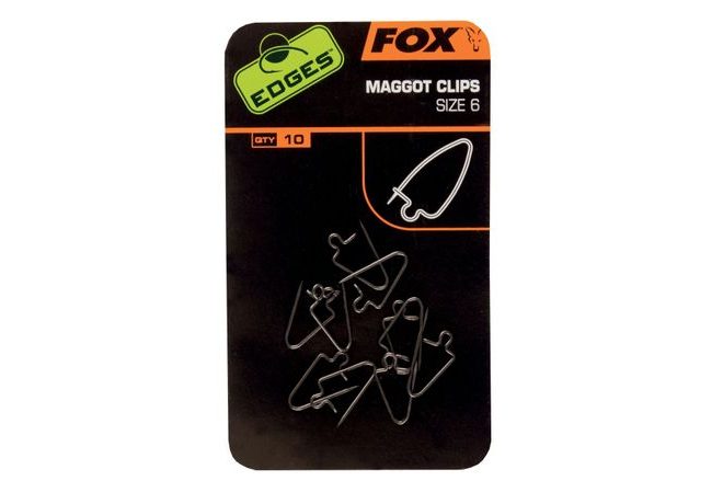 Fox Clip na červy Maggot Clips 10ks