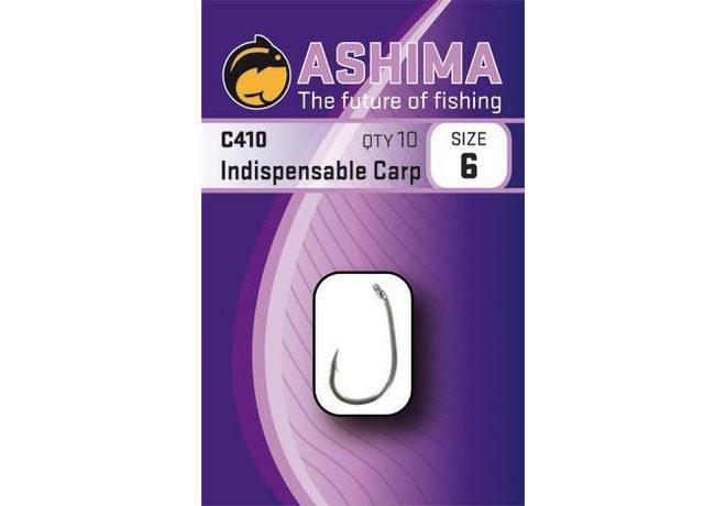 Ashima Háčky C410 Indispensable Carp 10ks