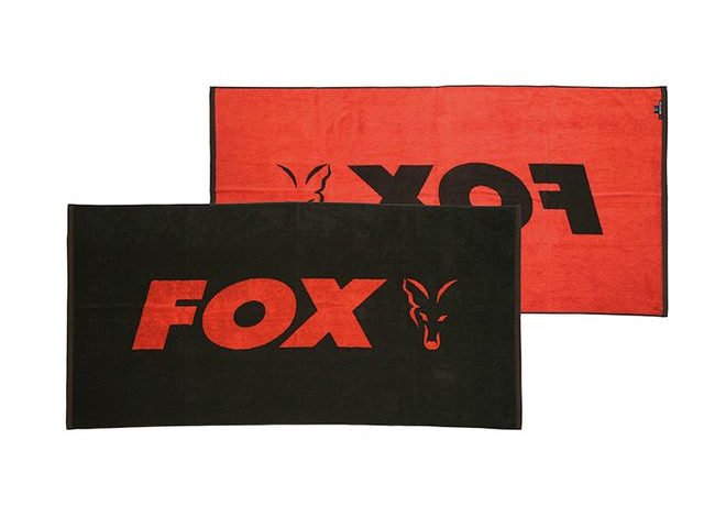 Fox Ručník Beach Towel Black / Orange