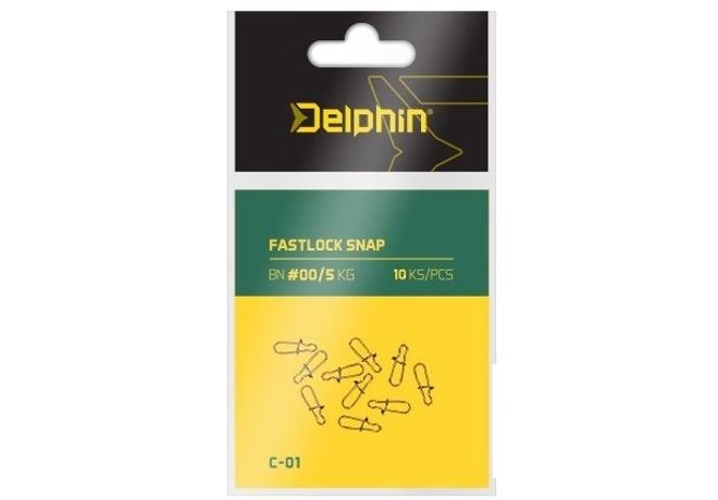 Delphin Karabinka Fastlock Snap C-01 10ks