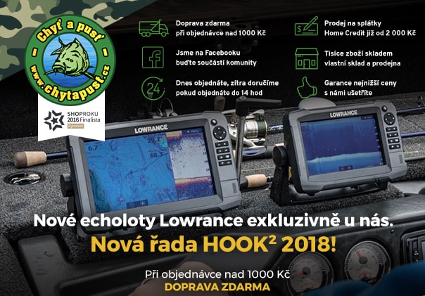 Nové echoloty Lowrance exluzivně u nás